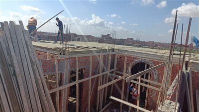 تنفيذ إزالة لثلاث حالات تعدٍّ بالبناء المخالف بالإسماعيلية