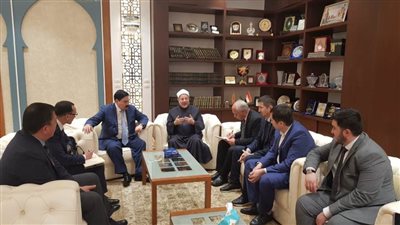  مفتي الجمهورية يستقبل وفدًا رفيع المستوى من مركز نور سلطان بكازاخستان لبحث مجالات التعاون المشتركة