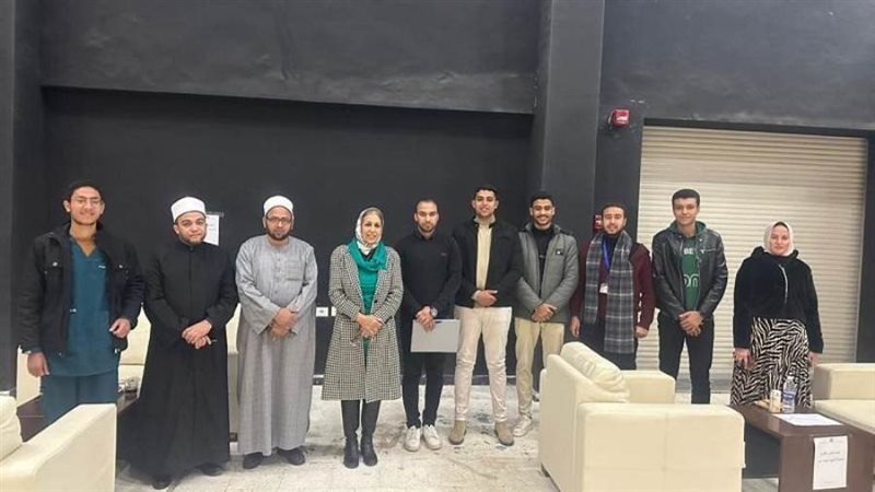 طلاب جامعة بنى سويف