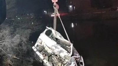 مصرع 5 وإصابة 16 آخرين في انقلاب ميكروباصين في ترعة بالدقهلية 