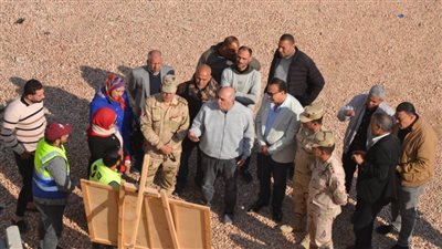 سكرتير عام البحيرة يتفقد مشروعات 