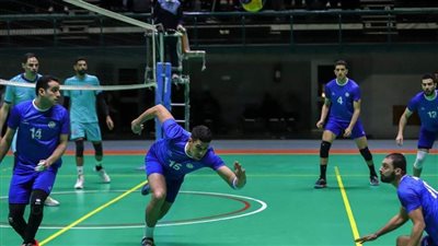 اكتمال عقد المتأهلين لنصف نهائي دوري رجال الطائرة بتأهل سبورتنج وسموحة