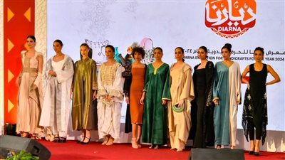 غادة شلبي تشارك في افتتاح معرض ديارنا.. مصر بتتكلم حرفي