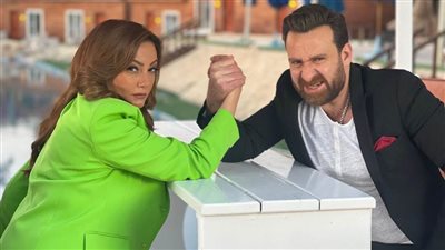 بشرى ونضال الشافعي في كواليس 