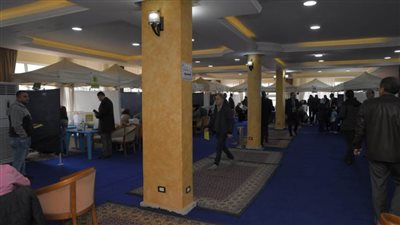 غلق باب التصويت في وزارة الخارجية والمغتربين الفلسطينية لنقابة المهندسين بمقر النادي بالإسكندرية