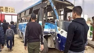 بالأسماء.. إصابة 23 شخصًا في حادث تصادم بالطريق الزراعي بالقليوبية