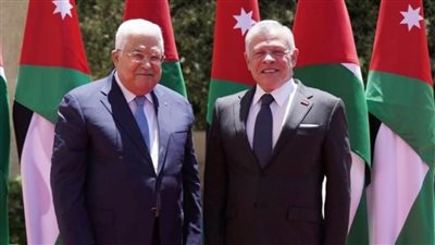 العاهل الأردني والرئيس الفلسطيني يشددان على ضرورة وقف الحرب على غزة