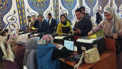إقبال بانتخابات التجديد النصفي لنقابة المهندسين بالقليوبية 