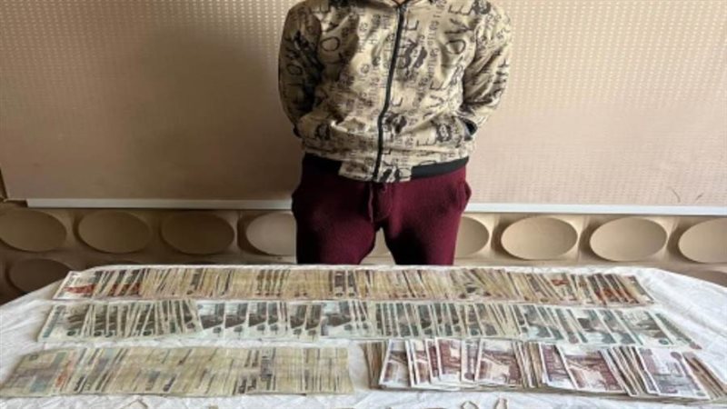 المتهم والمضبوطات