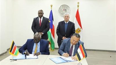 وزيرا التعليم العالي بمصر وجنوب السودان يشهدان توقيع مذكرة تفاهم 