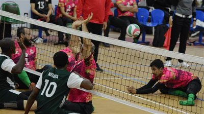 ملخص اليوم الأول ببطولة الأفروعربية للكرة الطائرة جلوس بالقاهرة