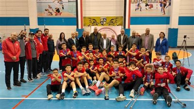 الأهلي يتوج بلقب بطولة منطقة القاهرة بنين تحت 13 سنة للكرة الطائرة 