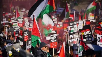 توقعات باستمرار الاحتجاجات الداعمة لفلسطين في بريطانيا عقب خطاب سوناك