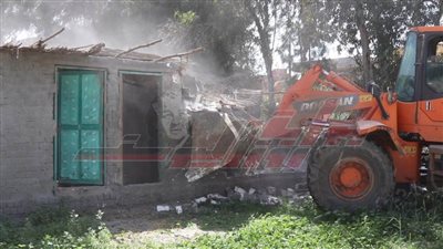 الموجة الـ 22 تنفذ 15 قرار إزالة على أملاك الدولة بالرياض في كفر الشيخ