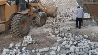 إزالة 24 حالة تعدٍ على الأراضي الزراعية وأملاك الدولة بالبحيرة