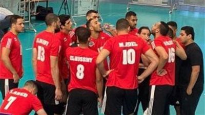 أحمد سمير يقود منتخب الرجال الكرة الطائرة في الألعاب الإفريقية