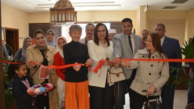 نائب محافظ البحيرة تشهد افتتاح مهرجان ومعرض دمنهور الدولي لكاريكاتير المرأة