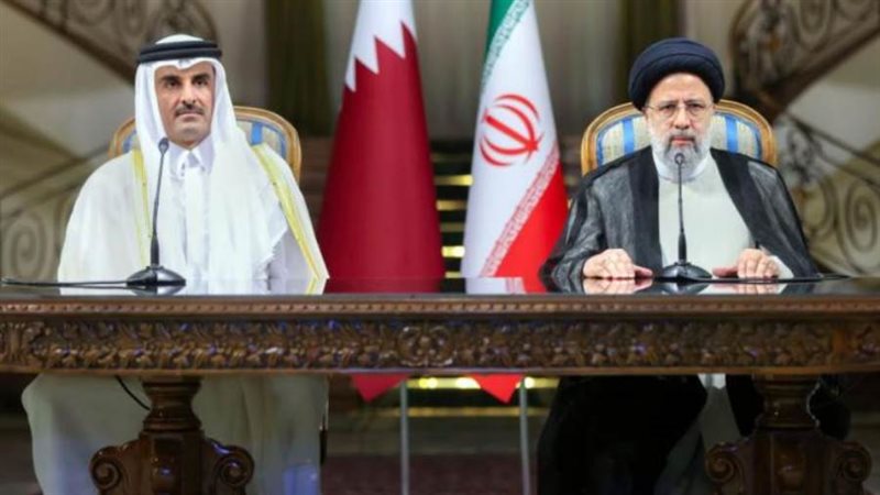 أمير قطر والرئيس