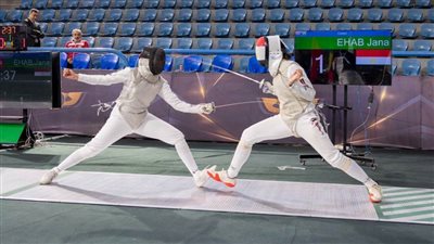 انطلاق منافسات فردي الناشئين ببطولة إفريقيا للسلاح بالقاهرة