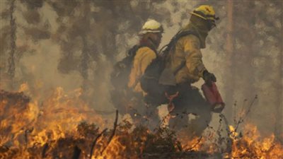 أسوشيتيد برس: رجال الإطفاء يواصلون جهودهم للسيطرة على أكبر حريق غابات في تاريخ تكساس