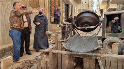 محافظ كفر الشيخ يتابع سير العمل بمشروع الصرف الصحي بقرى دسوق