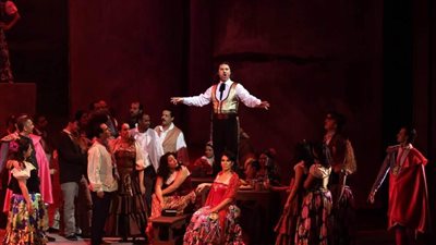 فرقة أوبرا القاهرة تروى حكاية كارمن الغجرية بالمسرح الكبير 
