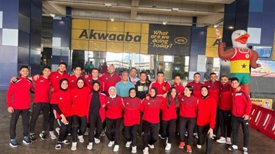 دورة الألعاب الأفريقية.. بعثة المنتخب المصري للكاراتيه تصل إلى غانا 