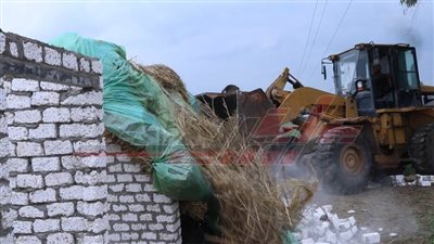 تنفيذ 17 قرار إزالة على أملاك الدولة بمساحة 8 قراريط بسيدي سالم 