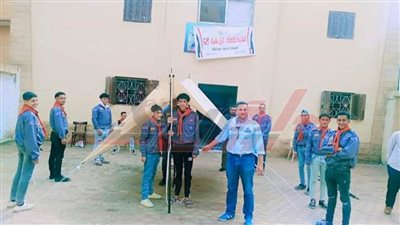 معسكر تدريبي لعشائر الجوالة بشباب قلين بكفر الشيخ