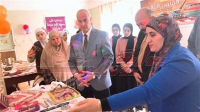 افتتاح معرض الفنون التراثية لطلائع مصر بكفر الشيخ