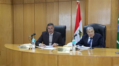 محافظ المنيا يترأس اجتماع مجلس إدارة المنطقة الصناعية  