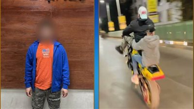 يقوم بحركات استعراضية.. الداخلية تضبط سائق دراجة نارية