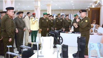 القوات المسلحة تنظم معرضًا فنيًا ومهرجانًا رياضيًا للمحاربين القدماء وأسر الشهداء 