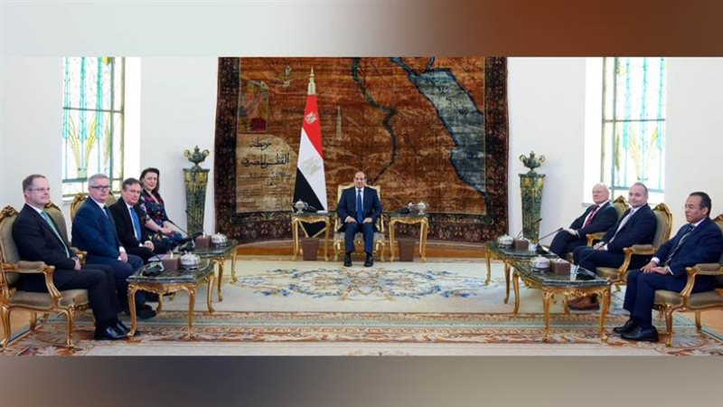 الرئيس السيسي خلال