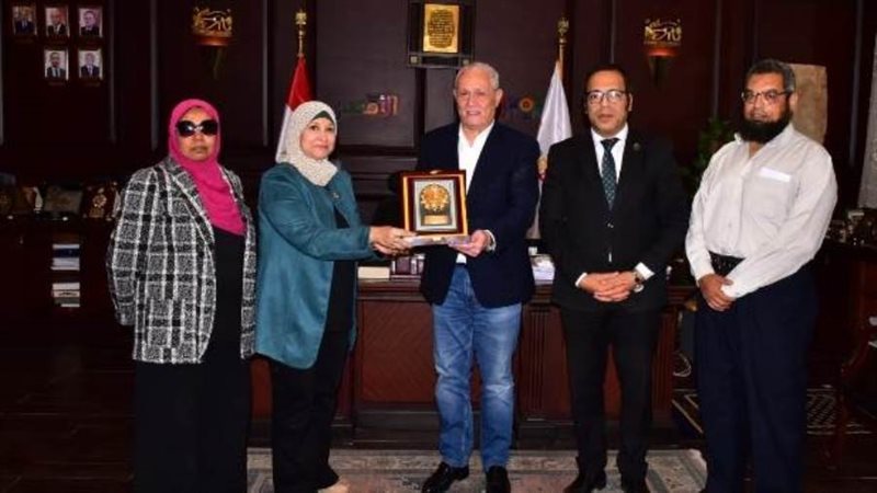 خلال زيارة نقيب التمريض