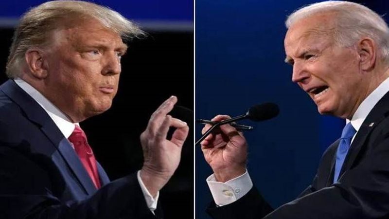 جو بايدن وترامب