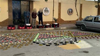 ضبط نصف طن من مخدر الحشيش في السويس بـ50 مليون جنيه