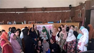 قومي المرأة بالمنيا ينظم حملات للتوعية بسرطان الثدي ومخاطر العمليات القيصرية