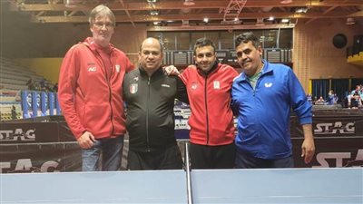 سيد سيكا يتوج بميداليتين ذهبيتين في بطولة إيطاليا الدولية لتنس الطاولة البارالمبي