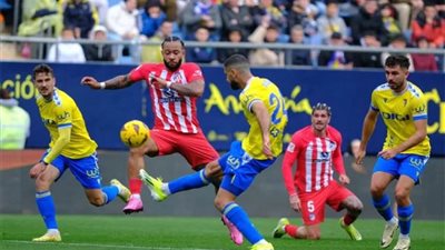 قادش يفوز على أتلتيكو مدريد بهدفين نظيفين في الدوري الإسباني