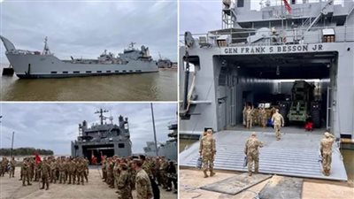 عاجل.. سفينة أمريكية محملة بمعدات لإنشاء رصيف مؤقت في طريقها إلى غزة