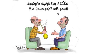 كاريكاتير رمضان .. كل يوم فنان .. الفنان مصطفى الشيخ  