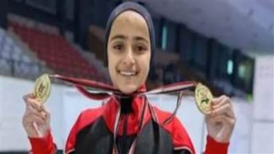 بسمة رمضان أصغر لاعبة بدورة الألعاب الأفريقية تحصد ثلاث ذهبيات لرفع الأثقال