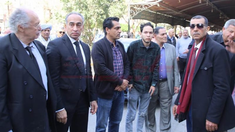 تشييع جثمان شيخ الصحفيين