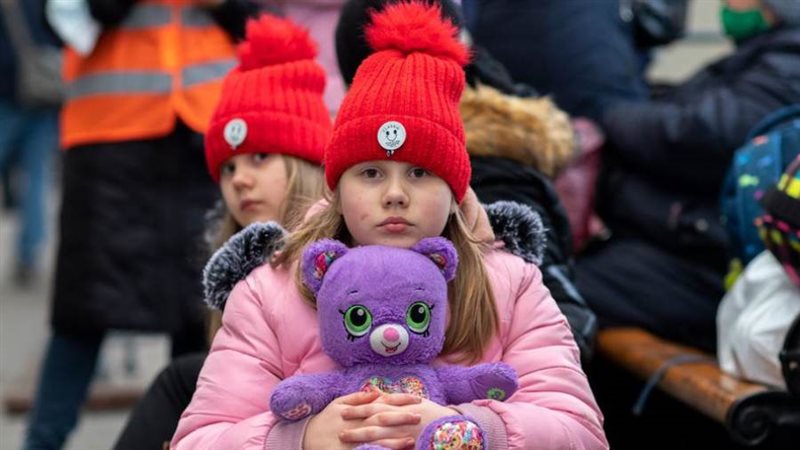 الأطفال الأوكرانيين