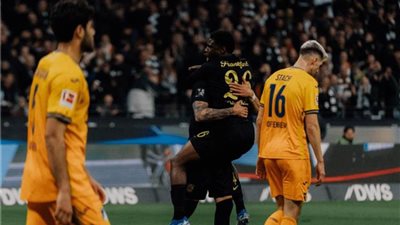 عمر مرموش يصنع هدفا في فوز آينتراخت فرانكفورت علي هوفنهايم في الدوري الالماني