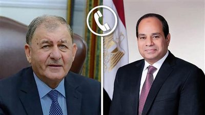 الرئيس السيسي يهنئ الرئيس العراقي ورئيس وزرائه بمناسبة حلول شهر رمضان
