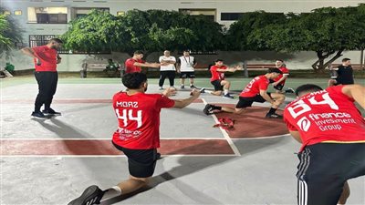 تدريبات استشفائية لمنتخب اليد استعدادًا لمواجهة مالي في دورة الألعاب الإفريقية 