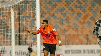 كريم بامبو يسجل هدف تعادل البنك الأهلي أمام المارد الأحمر بالدوري الممتاز