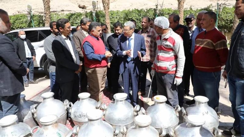 محافظ المنيا يتفقد